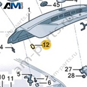 Упор крышки багажника 3GD827499 на Volkswagen Golf 8 2019-2026