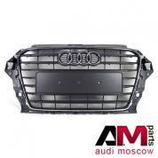 Оригинальная решетка радиатора Audi A3 (8V) 58536511QP