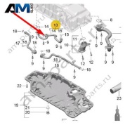 Масляная магистраль Porsche Macan S (CTMA) 94610703331