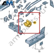Усилитель Volkswagen id-Buzz 2023-2024 1N3803513