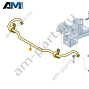 Передний стабилизатор в сборе Volkswagen id-Buzz 2023-2024 1N3411303A