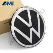 Эмблема VW R-Line решетки радиатора Фольксваген Тигуан II (2020-2025) 5NA853601KDPJ