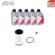 Комплект для замены масла в DSG DQ250 с маслом Febi Volkswagen Tiguan II (2020-2025)