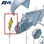 Фонарь указателя поворота справа Volkswagen T-Roc 2018-2024 2GA949102D