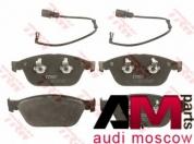 Комплект оригинальных передних тормозных колодок Ауди A8 (D4) GDB1884 TRW