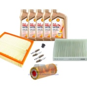 Комплект фильтров для ТО-2/4 Audi A1 (8X) 1.8TFSI с маслом Shell 0W30