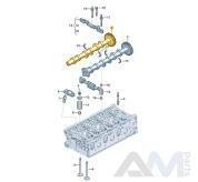 Распредвал выпускной 4-6 цил. 059109008DS Volkswagen Touareg III (2018-2023) 2.0TFSI