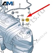 Резиновая опора Volkswagen Touareg 2018-2024 4M4201840