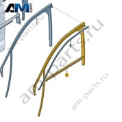 Направляющая стекла Audi A6 (C7) 2015-2018 4G0837431C