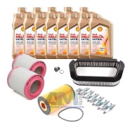 Комплект фильтров для ТО-2/4 Audi A8 (D3) 6.0TDI с маслом Shell 0W30