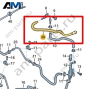 Топливопровод VAG 07L201215D