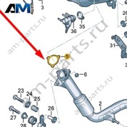 Уплотнитель Audi Q7 (4M) 2016-2024 4M0253115A