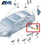 Защитный экран Volkswagen Jetta VII 2020-2024 17A864622