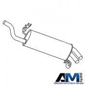 Задняя часть глушителя Skoda Octavia A7 2.0TDI CKFC/CRMB 5E0253609N