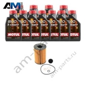 Комплект для промежуточного ТО БМВ ХM XM с маслом Motul S68