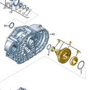Дифференциал VAG 02M409021BN