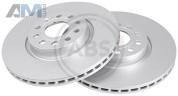 Передние тормозные диски ABS 17558 на Audi A3 (8P) 2003-2012