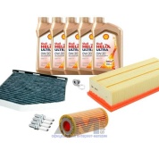 Комплект фильтров для ТО-2 Scirocco 2.0 TFSI с маслом Shell 0W30