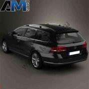Стекло двери заднее левое Passat B7 Variant/Alltrack 3AF845025A