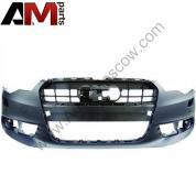 Оригинальный бампер передний с парковочным автопилотом Audi A6 C7 4G0807065BGRU