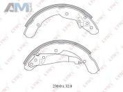 Колодки тормозные задние LYNX для Octavia A4 Tour (1996-2011) BS-8001