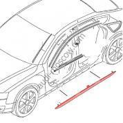 Оригинальная облицовка левого порога Audi A7 (4G) 4G8853855DGRU