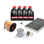 Комплект для ТО-2/4 для Audi A5 (8T) 1.4TSI (2017-н.в.) с маслом Motul 5W30