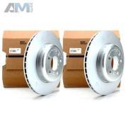 Оригинальные задние тормозные диски 345X24 34206894381 на BMW 5 серии (F10) 530d/535i/535iX