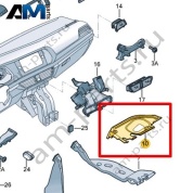 Накладка VAG 17B819593C