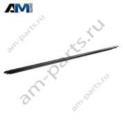 Молдинг стекла водителя центральный (черный хром) Ауди Q7 4М (рестайлинг) 4M0853283CT94