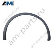 Накладка задней левой колёсной арки (чёрная бампер в комфортном исп.) Фольксваген Туарег (2018-2023) 760853817CGRU