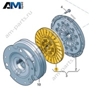 Ведомый диск сцепления VAG 0CS141031