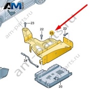 Держатель Audi A6 (C8) 2019-2024 4K0907682