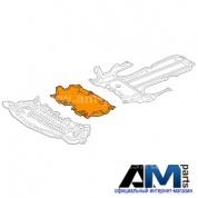 Защита двигателя средняя часть A2135203500 Мерседес GLC X253