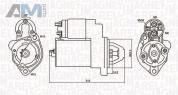 Стартер (063720612010) MAGNETI MARELLI для Volkswagen Passat B5 (1997-2005)