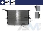 Радиатор охлаждения двигателя MAHLE/KNECHT (CR571000S) Volkswagen Touareg I (2003-2010) 3.0TDI