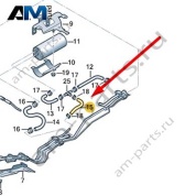 Топливный шланг Audi A6 (C8) 2019-2024 4K0201543L