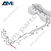 Подающая трубка к двигателю BMW X4 (G02) 2018-2025 20d (B47D) 16117404857