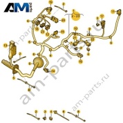 Жгут проводов двери Volkswagen id4/id5 2021-2024 11A970404