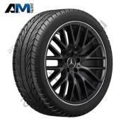 Литой диск задний R20 черный матовый Mercedes S-class W223 A22340139007X71