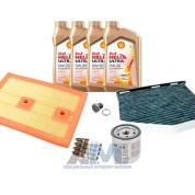Комплект фильтров для ТО-2 Scirocco 1.4 TSI (130 л.с.) с маслом Shell 0W30