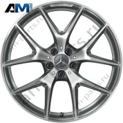 Литой диск задний R20 серый титан Mercedes GLC X253 A25340156007X21