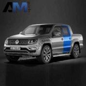 Дверь задняя левая Amarok 2H7833055RGRU