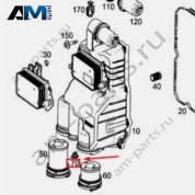 Заглушка поддона АКПП K8X400 A7252718401 на Mercedes GLA H247