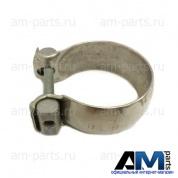 Хомут крепления задней левой части глушителя к правой части A0004901241 Мерседес W211 (L) E230 204л.с.