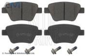 Задние тормозные колодки BLUE PRINT ADV184218  Volkswagen Golf VI (2008-2012)