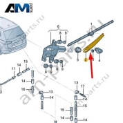 Поводок заднего стеклоочистителя Volkswagen Тигуан 57G955707