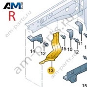 Распорка переднего правого крыла VAG 3GJ821136 Volkswagen 2025-2026