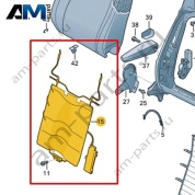 Поясничный подпор Volkswagen id3 2020-2024 10A881880