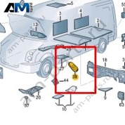 Уплотнитель Volkswagen Crafter 2012-2016 2E0864682